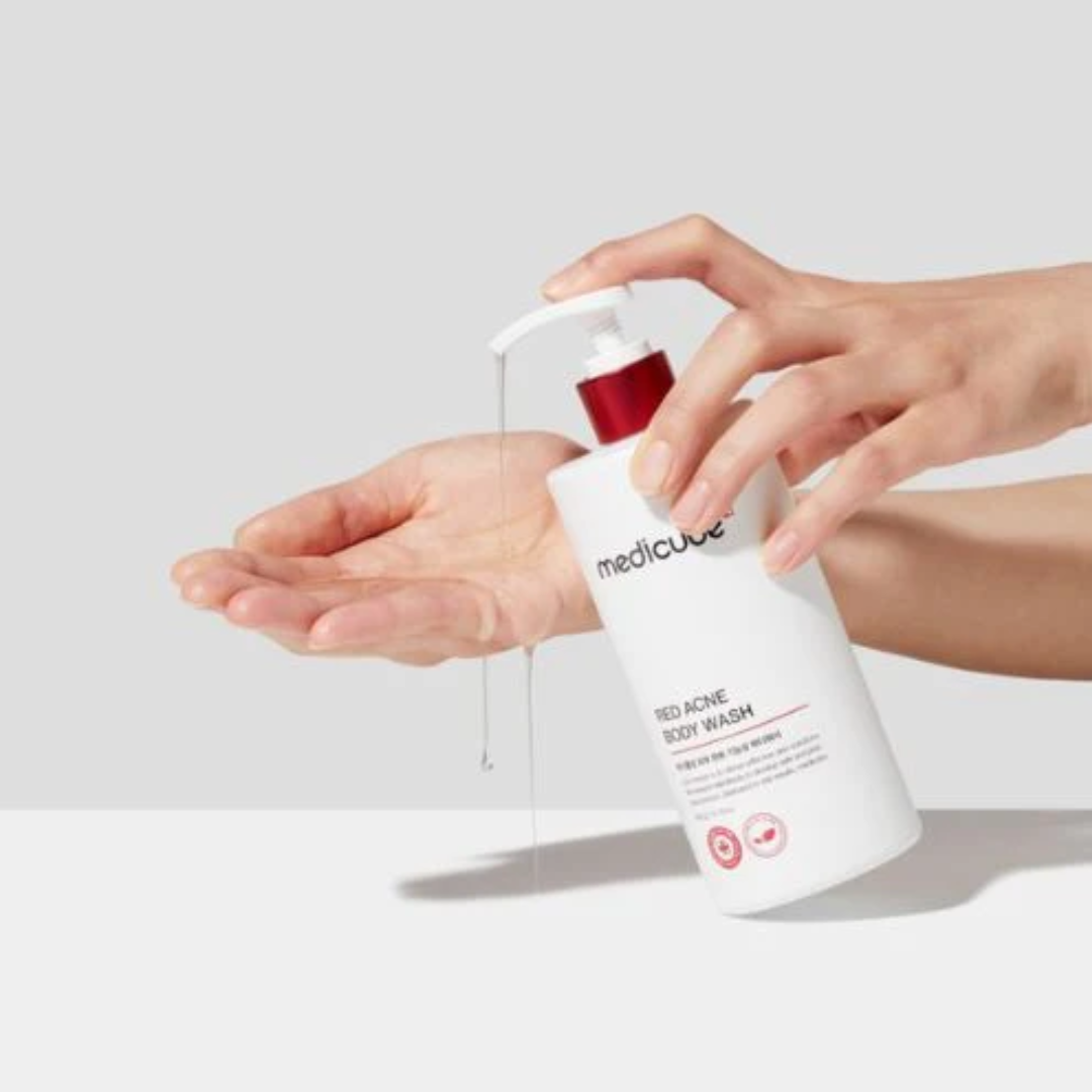 Red Acne Body Wash