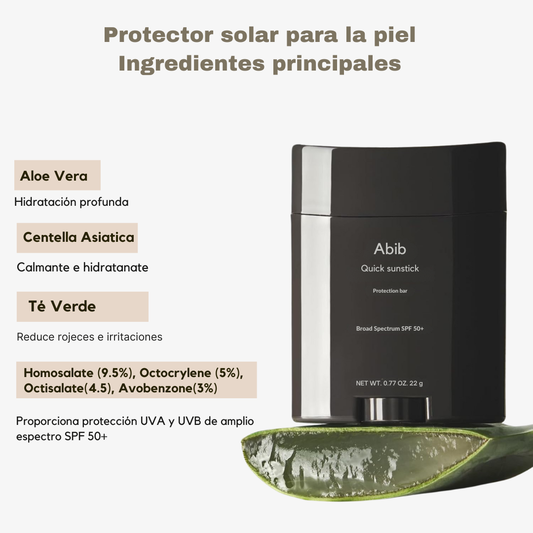 Quick sunstick Protection bar