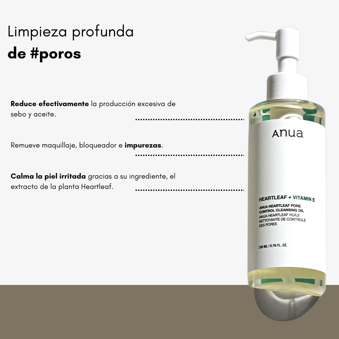 Heartleaf Pore Control Cleansing Oil